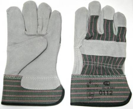 Перчатки комбинированые со спилком "Люкс"